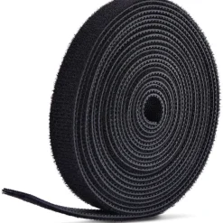 228.00m Startech KLETTBANDROLLE SCHWARZ LOOP CABLE TIE - 0.5IN WIDE