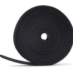 228.00m Startech KLETTBANDROLLE SCHWARZ LOOP CABLE TIE - 0.5IN WIDE