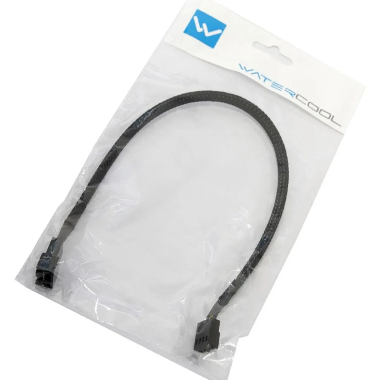 0.30m Watercool 4Pin PWM extension, schwarz