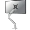 NEOMOUNTS Next Slim Desk Mount Single Display topfix clamp and grommet silber