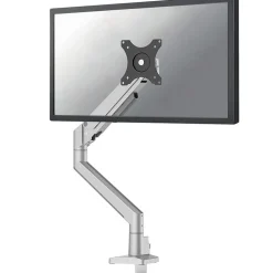 NEOMOUNTS Next Slim Desk Mount Single Display topfix clamp and grommet silber