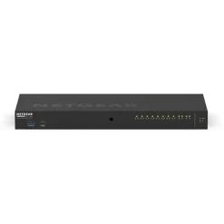 Netgear AV Line M4250 Rackmount Gigabit Managed Switch, 10x RJ-45, 2x SFP, 125W PoE+ (M4250-10G2F-PoE+/GSM4212P-100)
