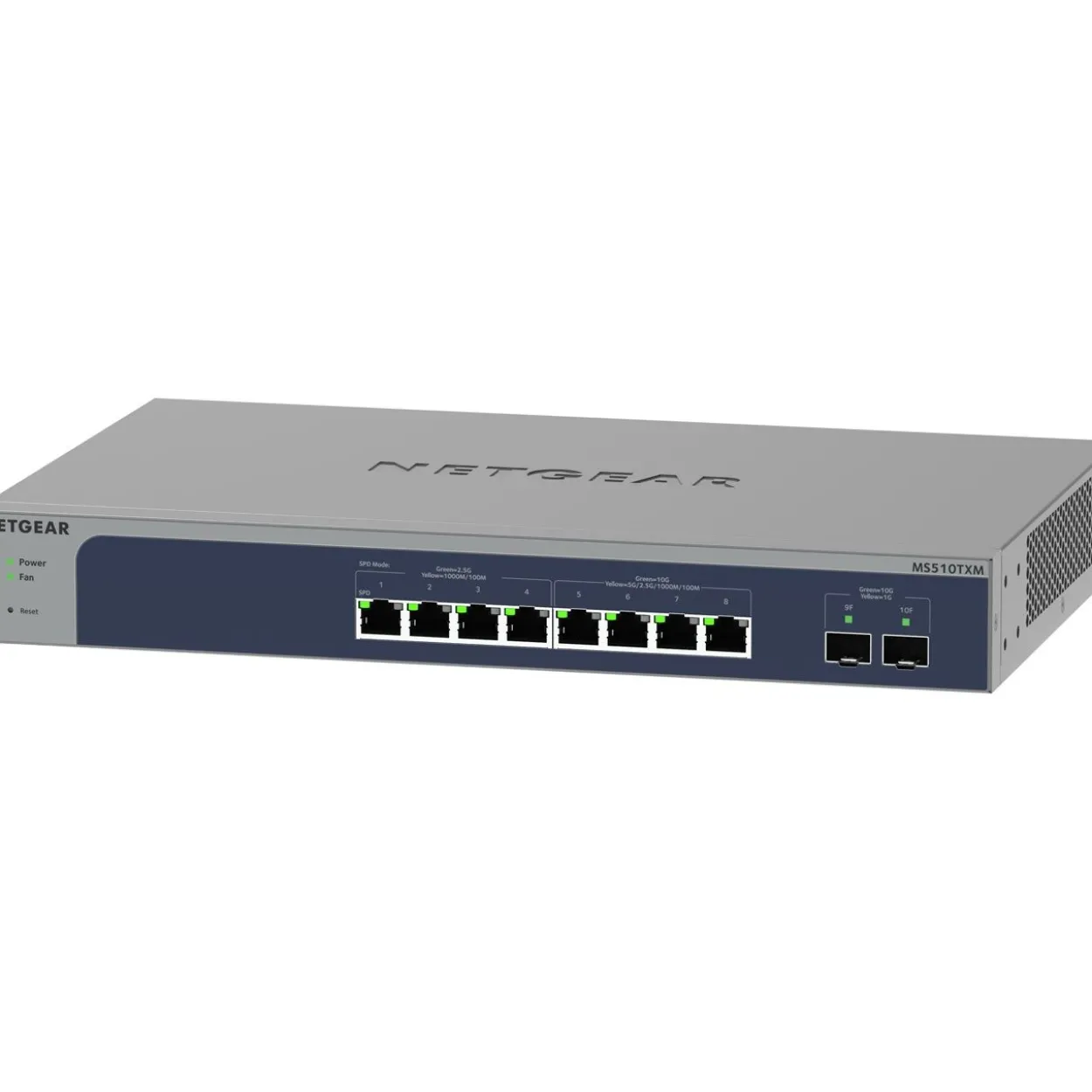 Netgear MS510 Desktop Gigabit Smart Switch, 8x RJ-45, 2x SFP+ (MS510TXM-100)