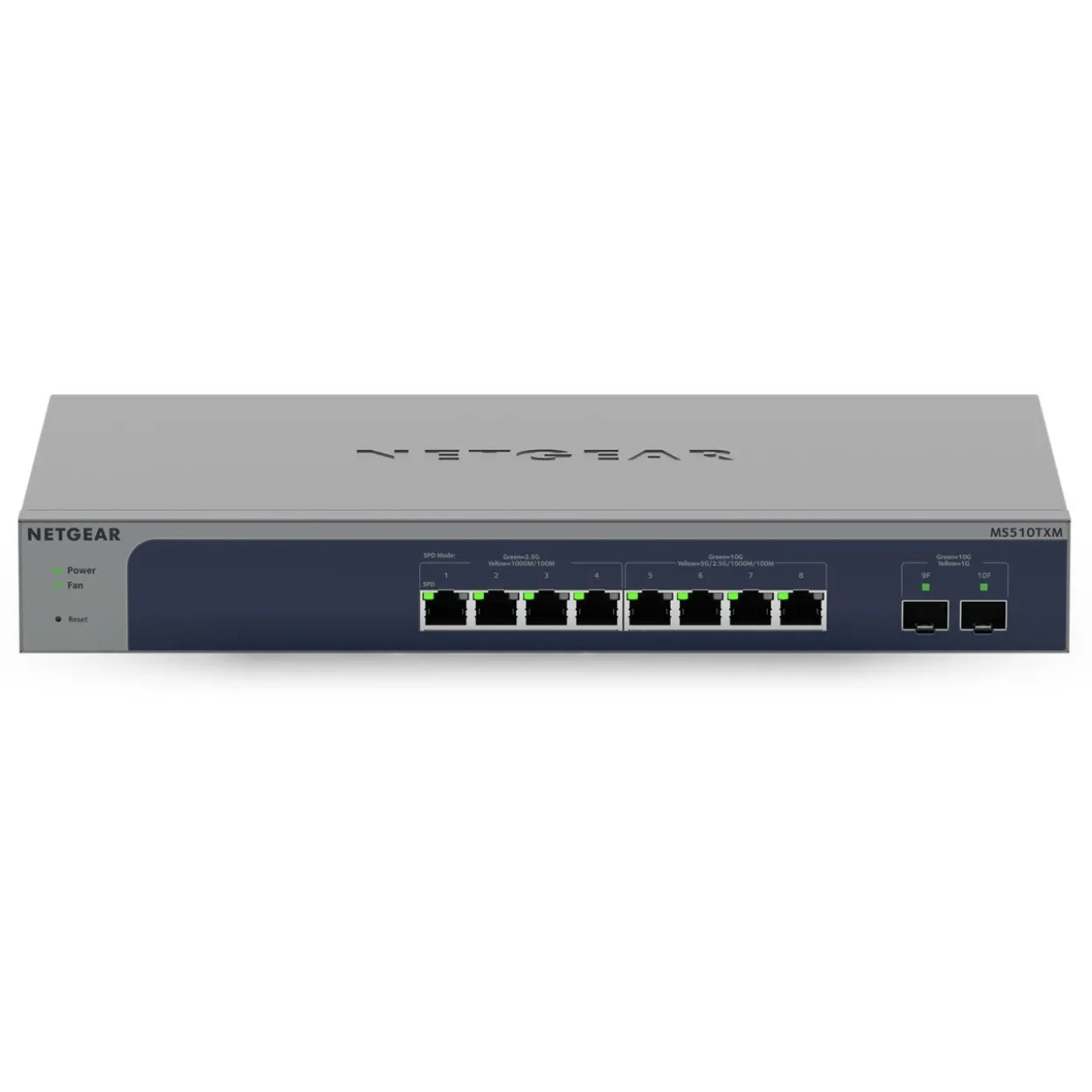 Netgear MS510 Desktop Gigabit Smart Switch, 8x RJ-45, 2x SFP+ (MS510TXM-100)