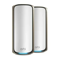NETGEAR ORBI 970 MESH-WIFI-7-SET OF 2 QUAD-BAND-MESH WHITE