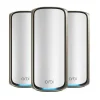 NETGEAR ORBI 970 MESH-WIFI-7-SET OF 3 QUAD-BAND-MESH WHITE