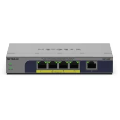 Netgear 5-PORT 1GB UNMANAGED POE SWITCH (GS105P)