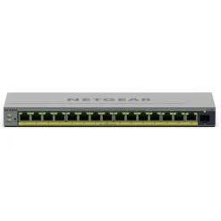 Netgear 16-PORT POE+ 1G PLUS SWITCH 1XSFP PORT 180W