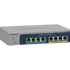 Netgear 8Port Switch 100/1000/2500 MS108EUP 8-Port Ultra60 PoE++ Multi-Gig unmgd Switch