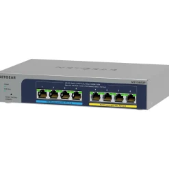 Netgear 8Port Switch 100/1000/2500 MS108EUP 8-Port Ultra60 PoE++ Multi-Gig unmgd Switch