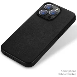 Nevox StyleShell PRO MagSafe Leder iPhone 16 Pro schwarz