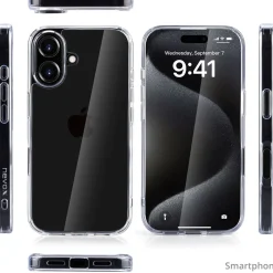 Nevox StyleShell SHOCKFlex iPhone 16 transparent