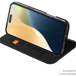Nevox Vario Series Bookcase iPhone 16 Plus schwarz