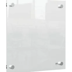 nobo Acrylglas-Schreibtafel 30,0 x 30,0 cm transparent