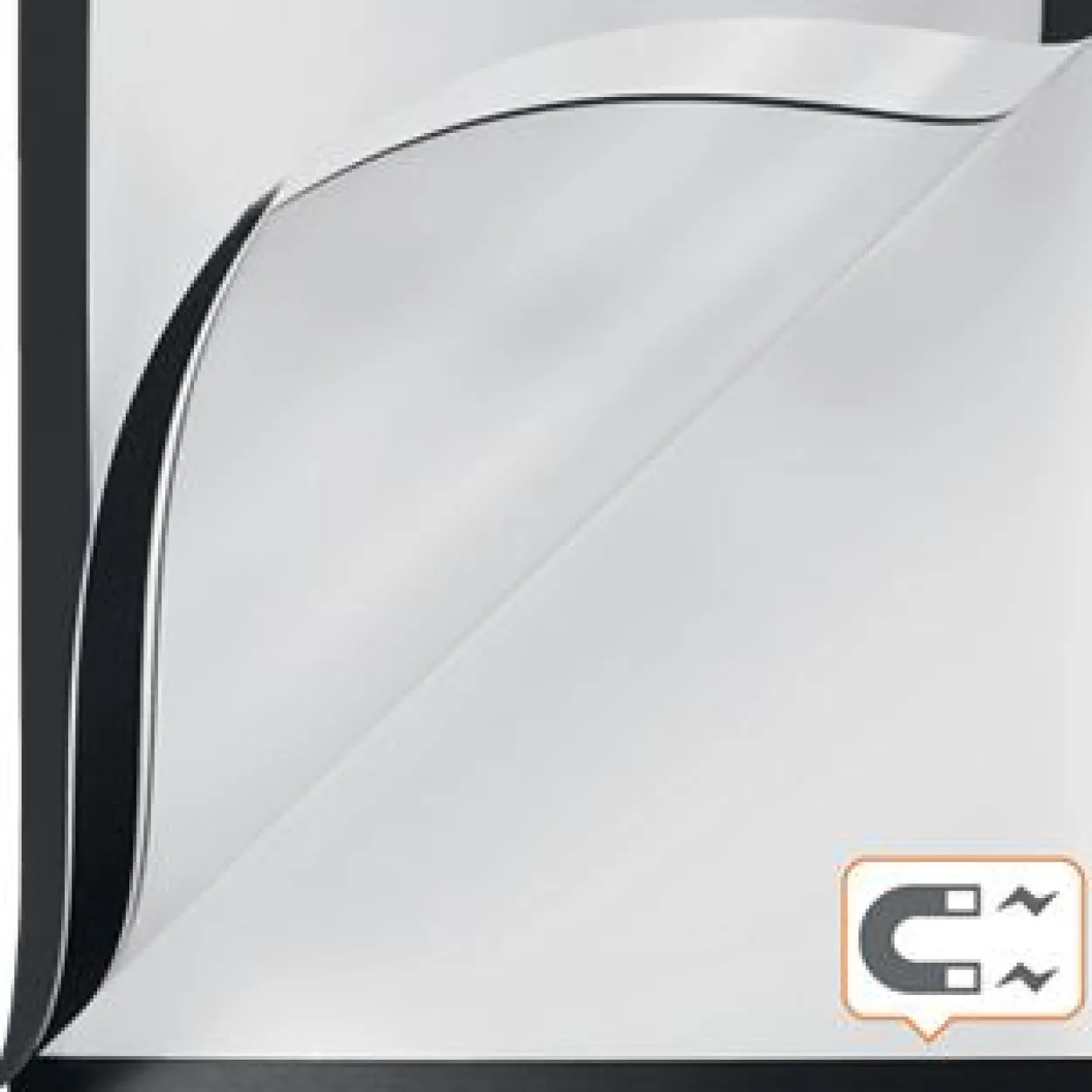 nobo 2 Magnetrahmen selbstklebend schwarz A3