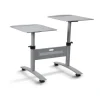 nobo Multimedia Projektorwagen grau 72,5x12,7x81-120cm