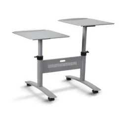 nobo Multimedia Projektorwagen grau 72,5x12,7x81-120cm