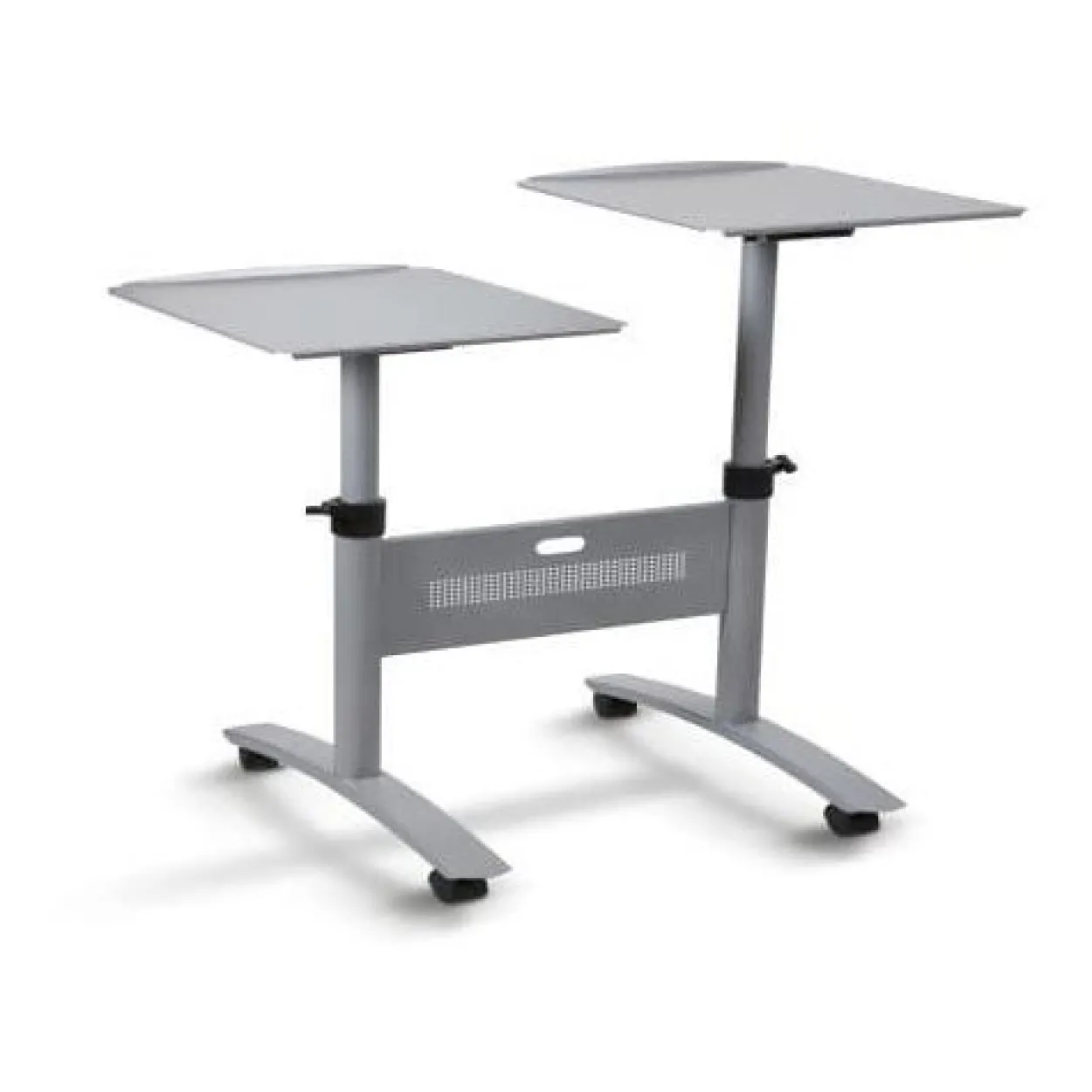 nobo Multimedia Projektorwagen grau 72,5x12,7x81-120cm