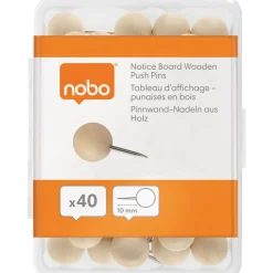 nobo Pinnnadeln braun, 40 St.
