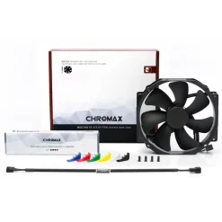 Noctua NF-A15 HS-PWM chromax.black.swap 140x150x25mm 300-1500 U/min 24.6 dB(A) schwarz
