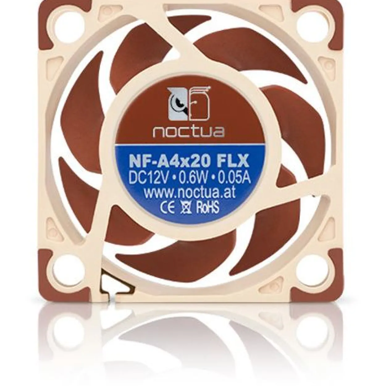 Noctua NF-A4x20 FLX 40x40x20mm 3700-5000 U/min 8.5-14.9 dB(A) braun/beige