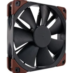 Noctua NF-F12 industrialPPC-2000 IP67 PWM 120x120x25mm 2000 U/min 29.7 dB(A) schwarz/braun