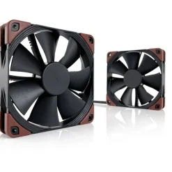 Noctua NF-F12 industrialPPC-2000 IP67 PWM 120x120x25mm 2000 U/min 29.7 dB(A) schwarz/braun