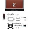 Noctua NM-M1-MP83, Befestigung/Montage (silber)