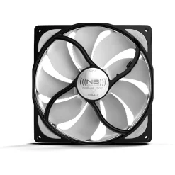 Noiseblocker NB-eLoop B14-PS 140x 140x 29mm 300-1200 U/min 24.2 dB(A) schwarz/weiß