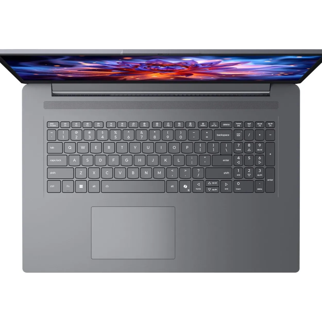 Notebook 17.3" (43,95cm) Lenovo IdeaPad Slim 3 (83VS0024GE) (grau, Intel® Core? 7 350, Intel® Graphics, 16 GB DDR5, 512 GB (512 GB SSD), Windows 11 Ho