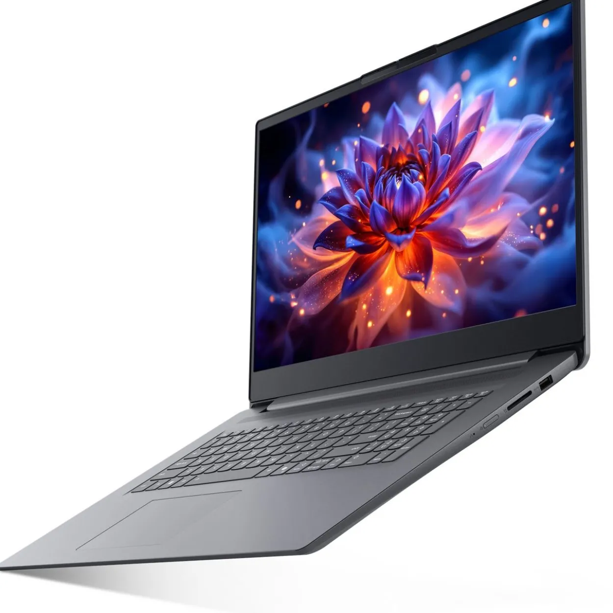 Notebook 17.3" (43,95cm) Lenovo IdeaPad Slim 3 (83VS0024GE) (grau, Intel® Core? 7 350, Intel® Graphics, 16 GB DDR5, 512 GB (512 GB SSD), Windows 11 Ho
