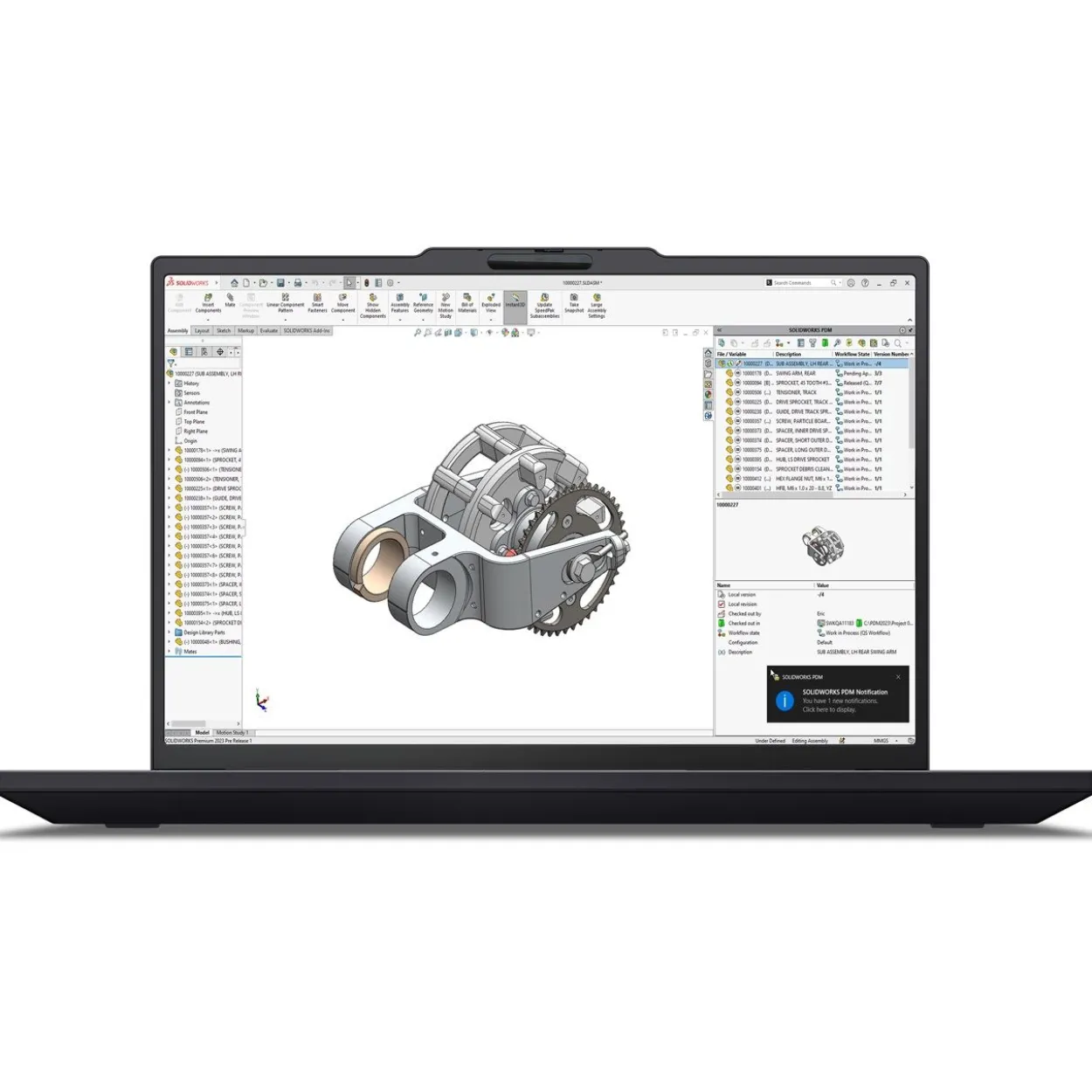 Notebook 14.5" (36,83cm) Lenovo ThinkPad P14S G7 CU7-366H VP 32GB 1TB SSD RTX1000 14.5 FHD+ W11P