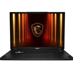 Notebook 18" (45,72cm) MSI Stealth 18 HX AI A2XWIG-042 (schwarz, Intel Core Ultra 9 275HX, NVIDIA GeForce RTX 5080, 64 GB DDR5, 2 TB (2 TB SSD), Windo