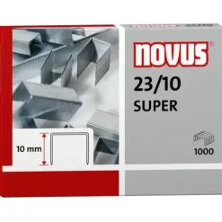 novus 1.000 Heftklammern SUPER 23/10