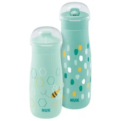NUK Mini-Me Trinkflaschen Set, ab 9 Monaten, mint