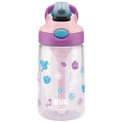 NUK Trinkflasche Contigo Easy Straw Cup 420ml rosa