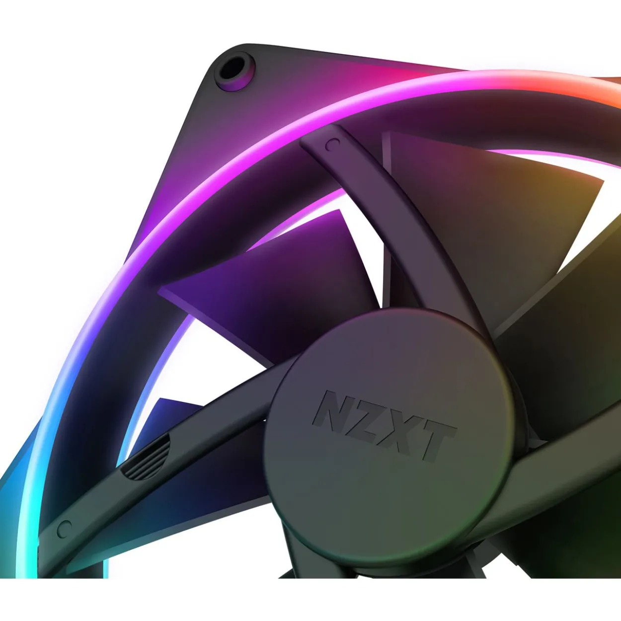 NZXT F Series F140 RGB DUO Twin Pack, 2er-Pack 140x140x26mm 500-1800 U/min 36 dB(A) schwarz