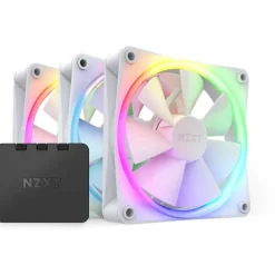 NZXT F Series F120 RGB Triple 120x120x26mm 500-1800 U/min 17.2-27.5 dB(A) weiß