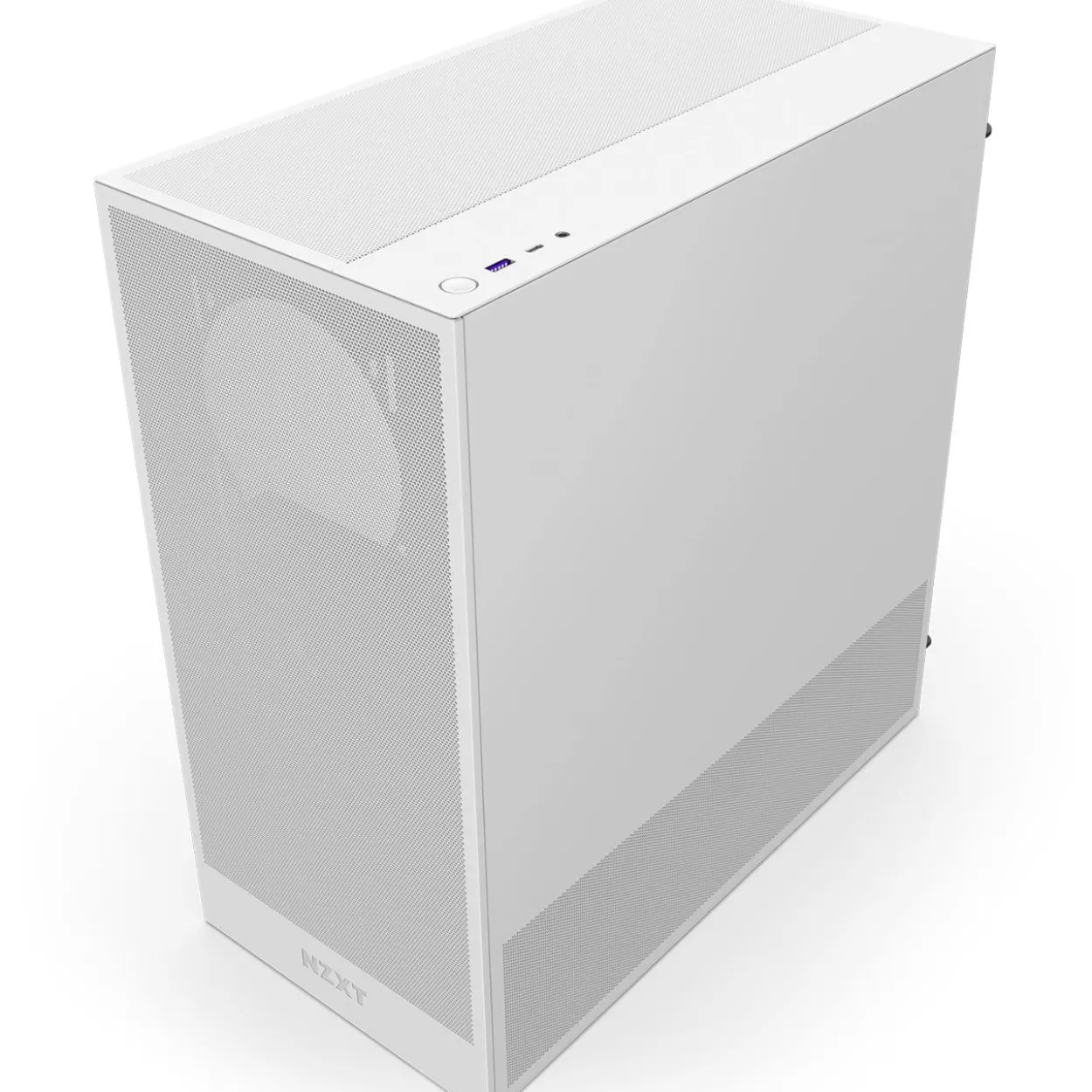 NZXT H5 Flow (2024) Midi Tower ohne Netzteil weiss