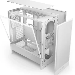 NZXT H5 Flow (2024) Midi Tower ohne Netzteil weiss