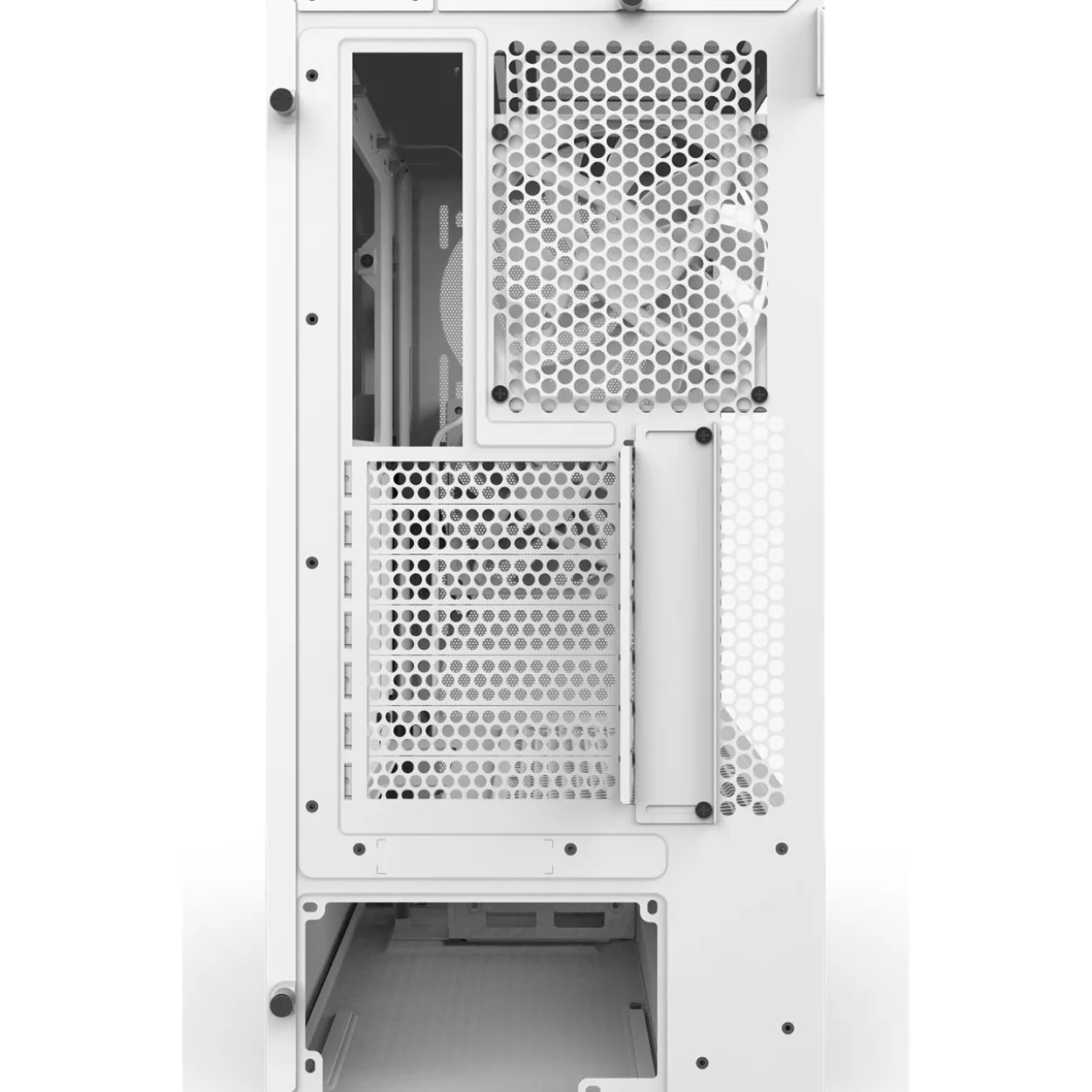 NZXT H5 Flow (2024) Midi Tower ohne Netzteil weiss