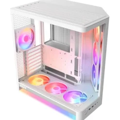 NZXT H6 FLOW (2026) RGB+ ALL White MidiTower mit Lüfter retail