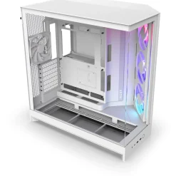 NZXT H9 Flow RGB (2025) Midi Tower ohne Netzteil weiss