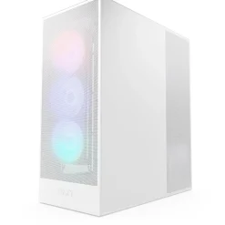 NZXT H7 Flow RGB (2024) Midi Tower ohne Netzteil weiss