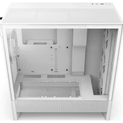 NZXT H5 Flow RGB (2024) Midi Tower ohne Netzteil weiss