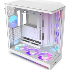 NZXT H9 Flow RGB+ (2025) Midi Tower ohne Netzteil weiss