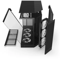 NZXT H9 Flow RGB+ (2025) Midi Tower ohne Netzteil schwarz