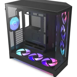 NZXT H9 Flow RGB+ (2025) Midi Tower ohne Netzteil schwarz