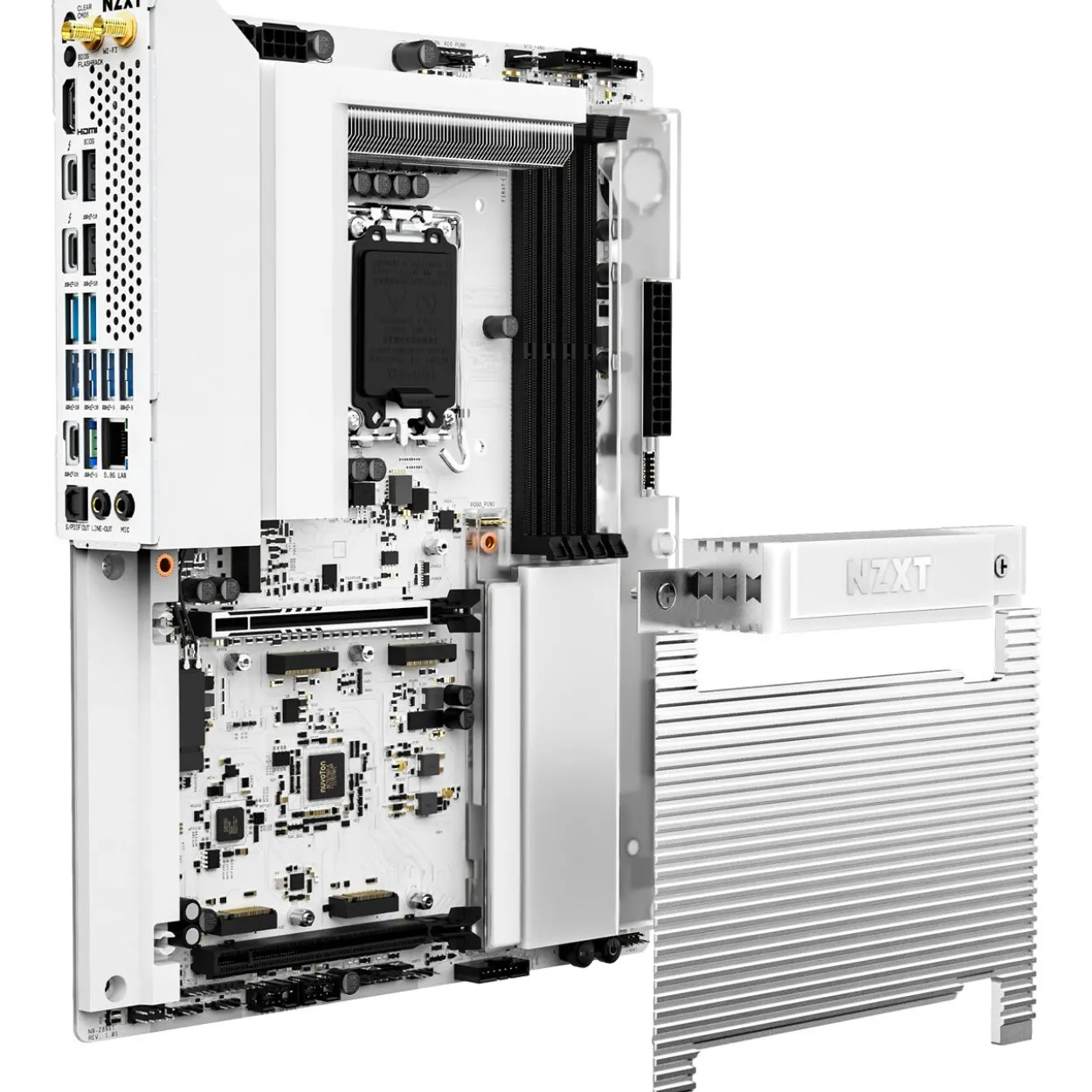NZXT N9 Z890 White Intel Z890 So.1851 DDR5 ATX Retail