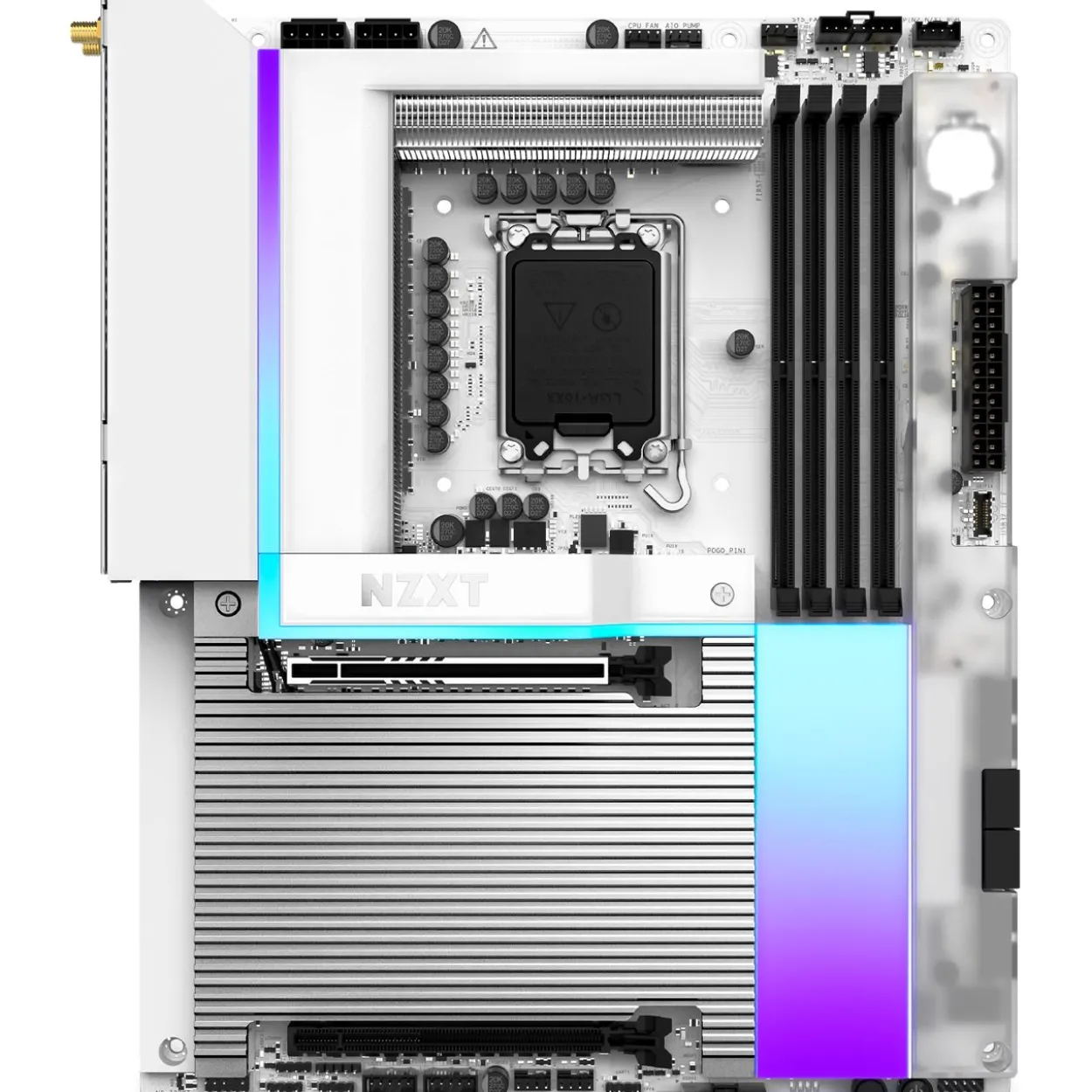NZXT N9 Z890 White Intel Z890 So.1851 DDR5 ATX Retail